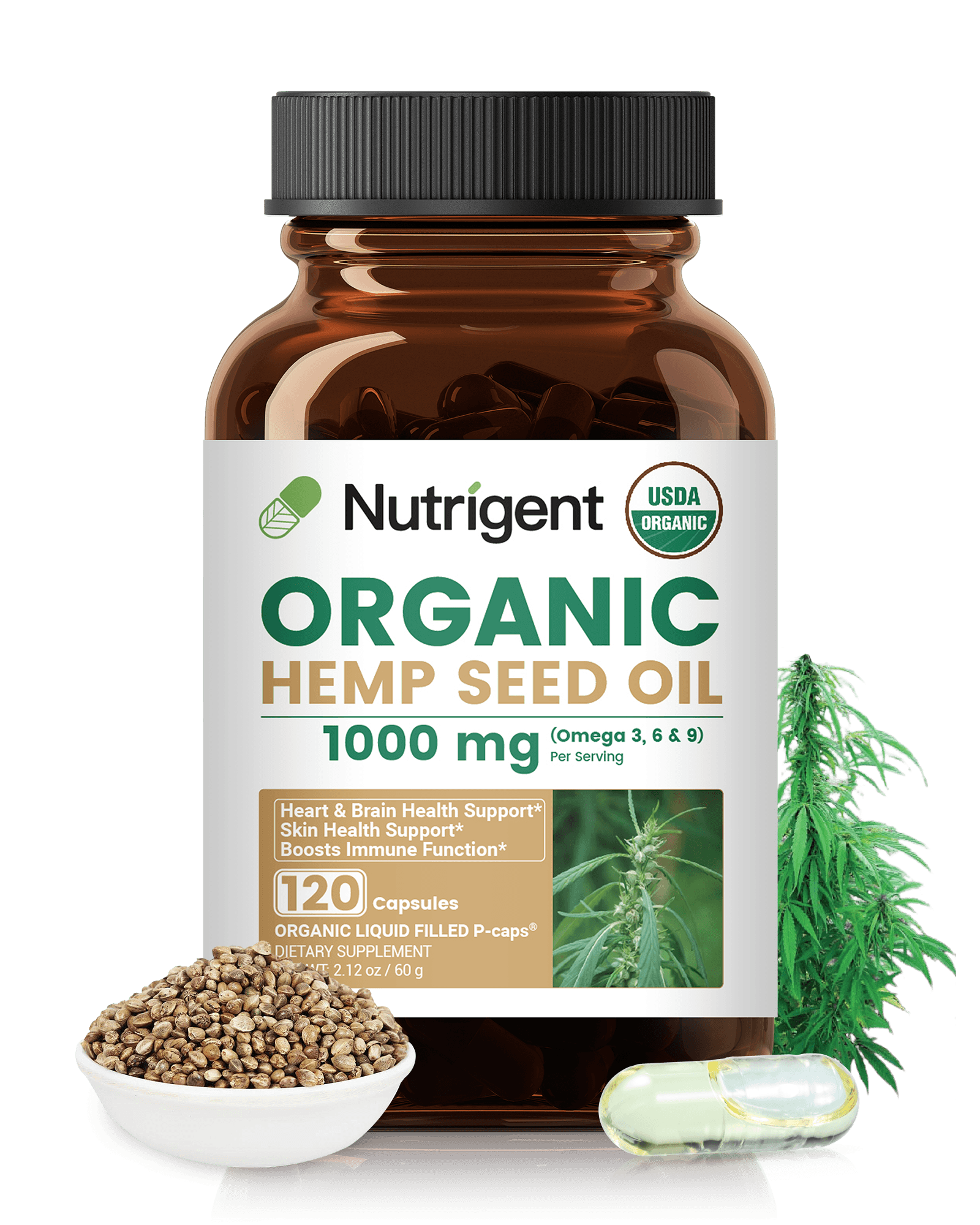 Organic Hemp Seed Oil